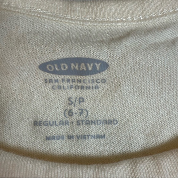 Old Navy Cream Tunic with Lace Hem - Picture 3 of 4